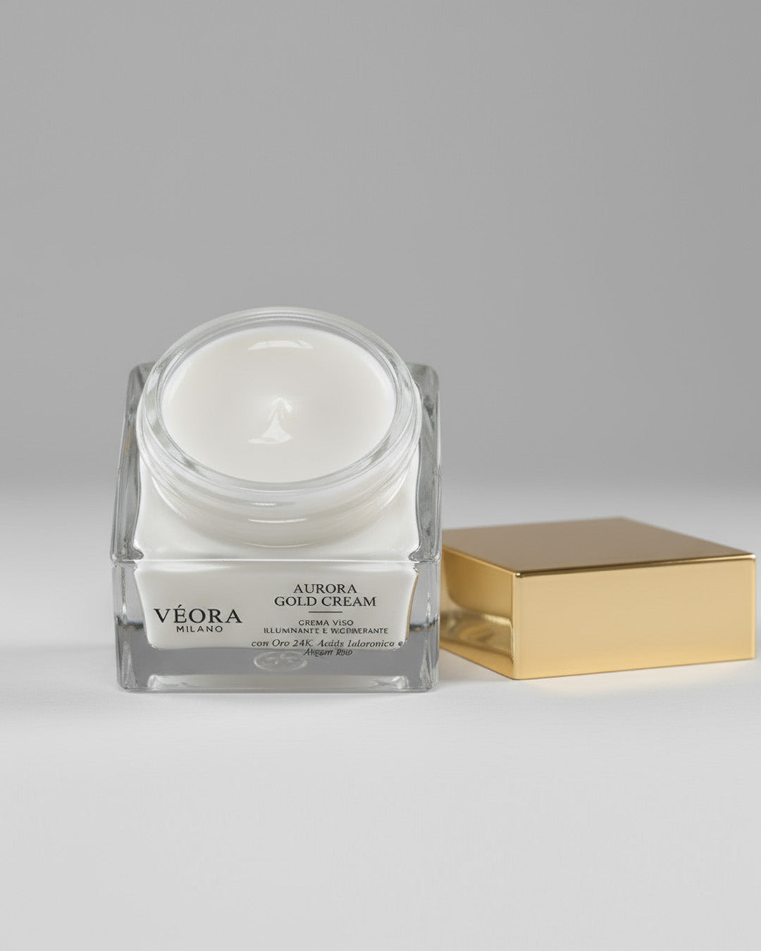 Aurora Gold, confezione aperta da Veora Milano